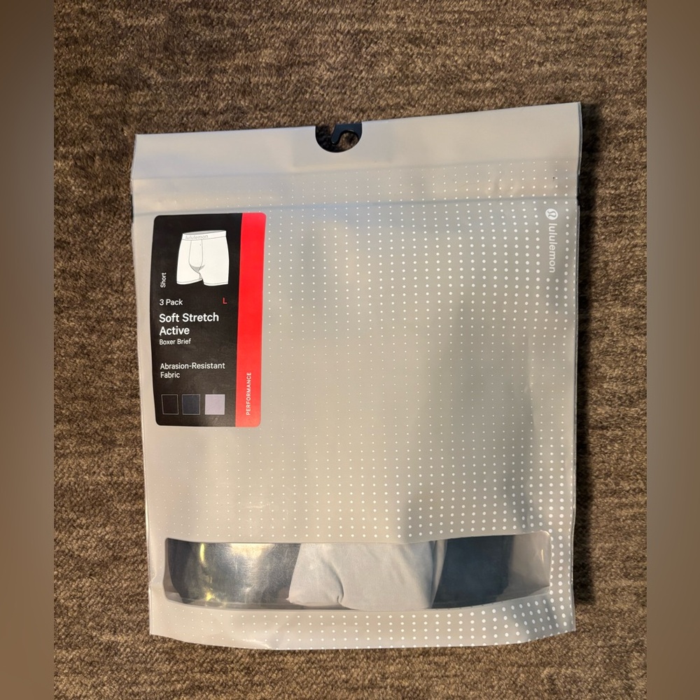 Lululemon Men’s “Soft Stretch” Active Boxer Brief (L) - Picture 5 of 7